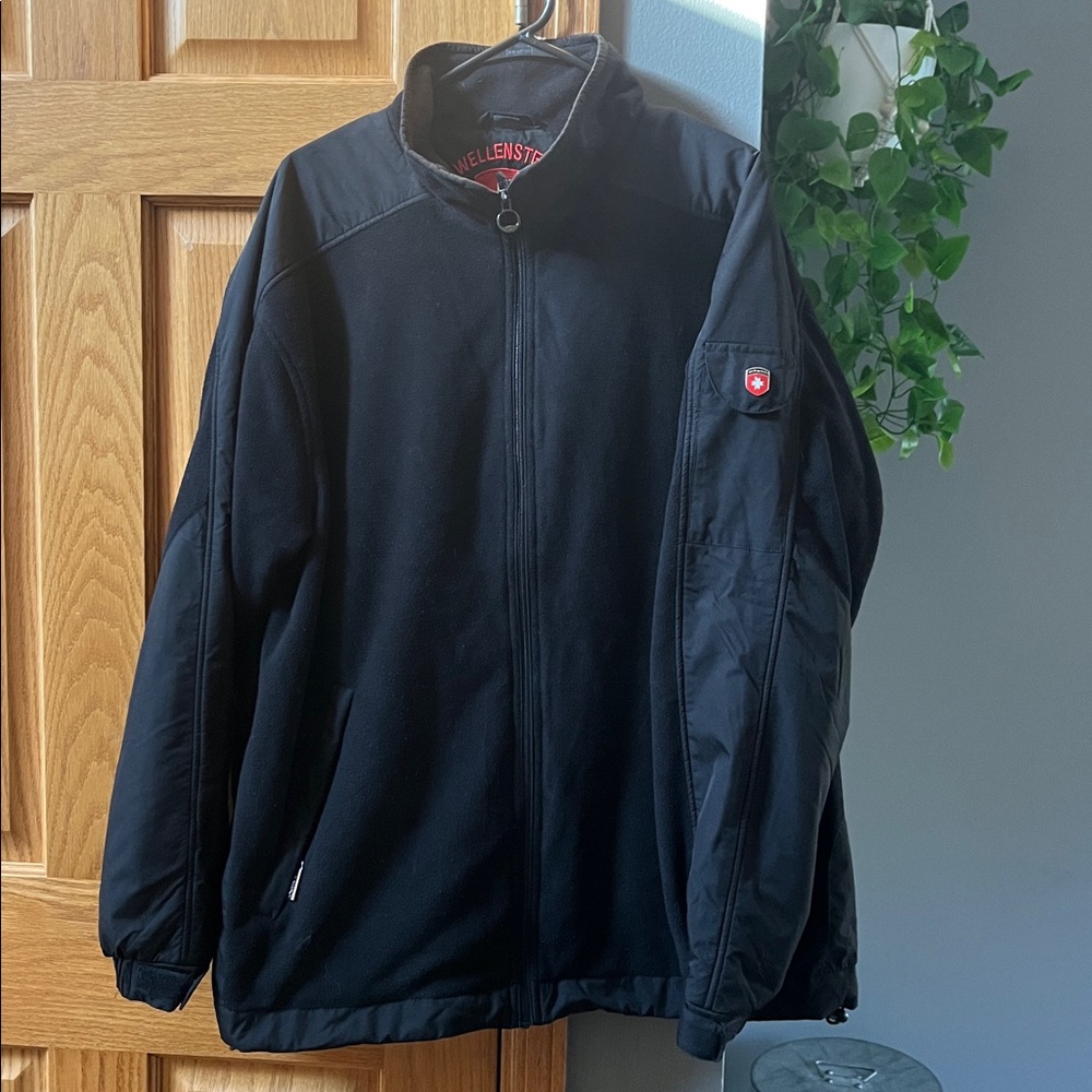 Wellensteyn England Jacket black Fleece XL